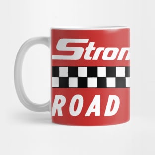 Strombecker Road Racing White Mug